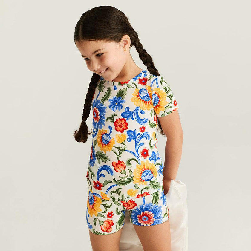 Fiore Italiani Classic Pajama Short Set