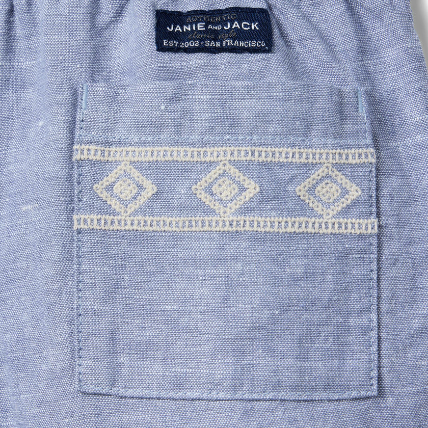 The Shortest Short, Blue