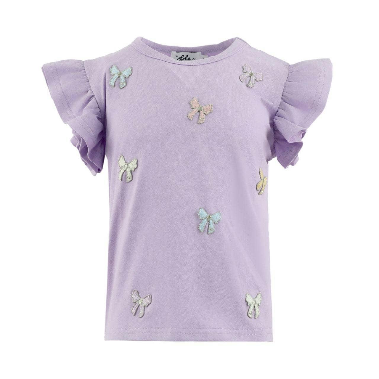 Lavender Pretty Bows Short Set