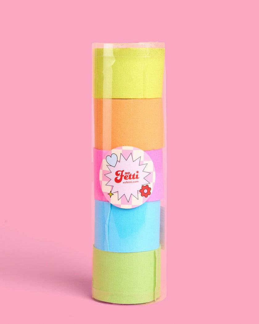 Pool Party Streamers - 5 crepe paper rolls