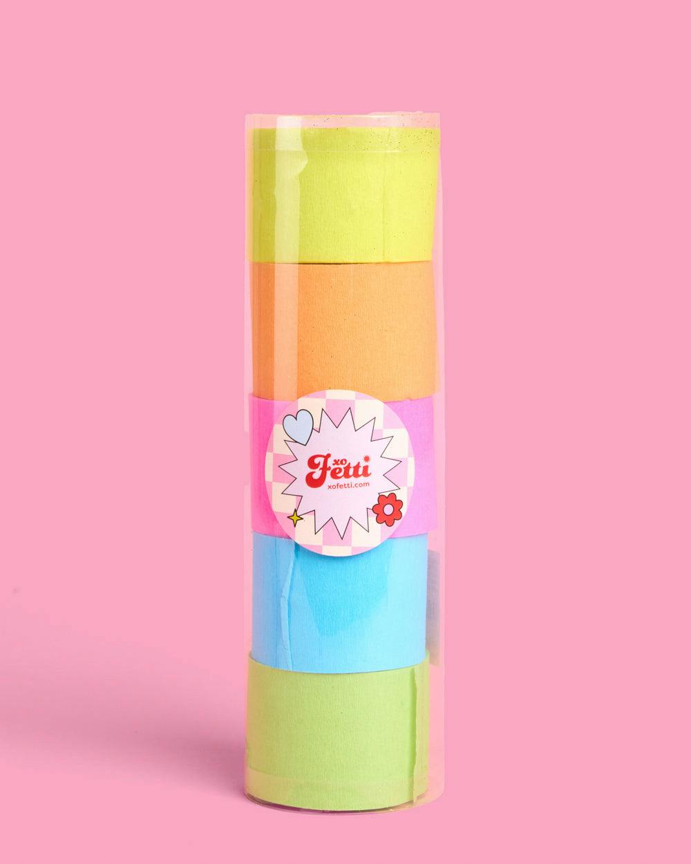 Pool Party Streamers - 5 crepe paper rolls