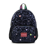 Navy Sequin Charm School Backpack