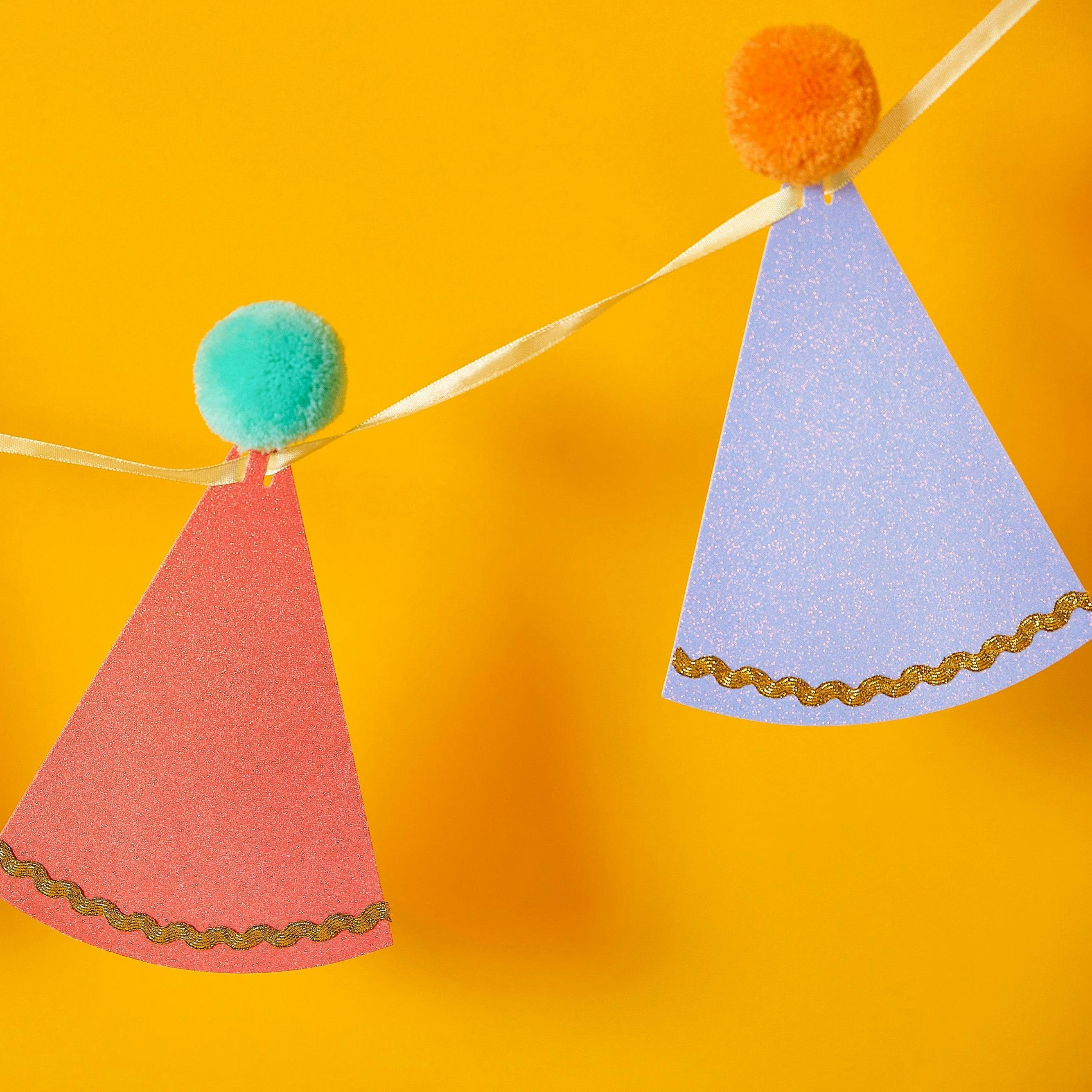 Put On Your Party Hat Reusable Party Garland