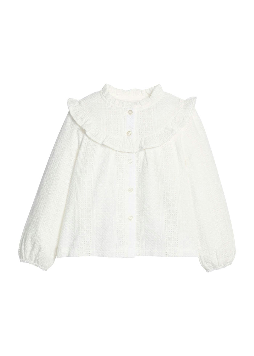 Cintra Top - White Eyelet