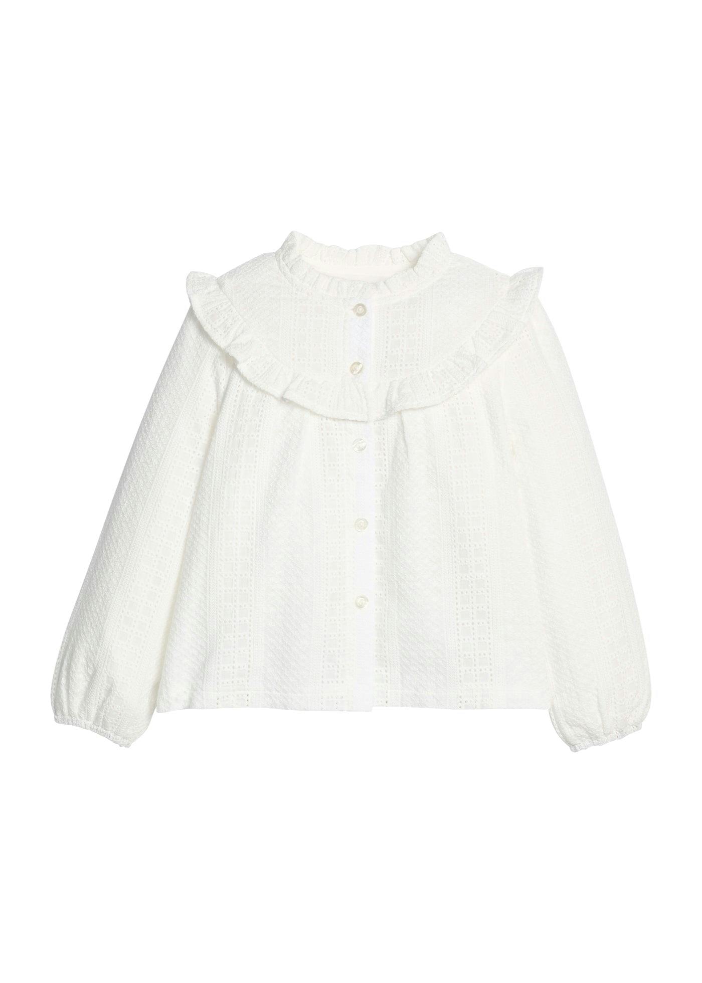 Cintra Top - White Eyelet