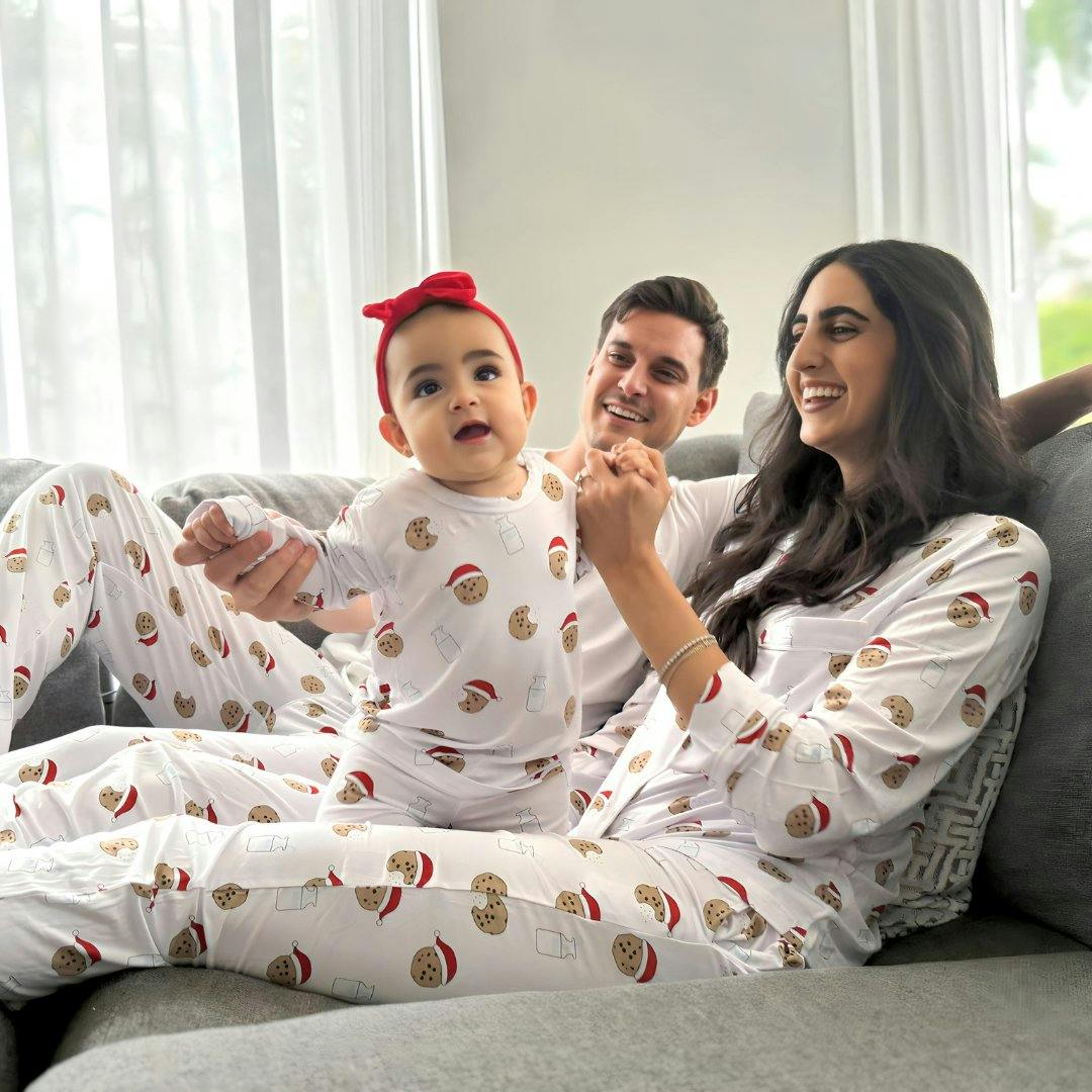 Men's Pajama Pants in Santa's Cookies