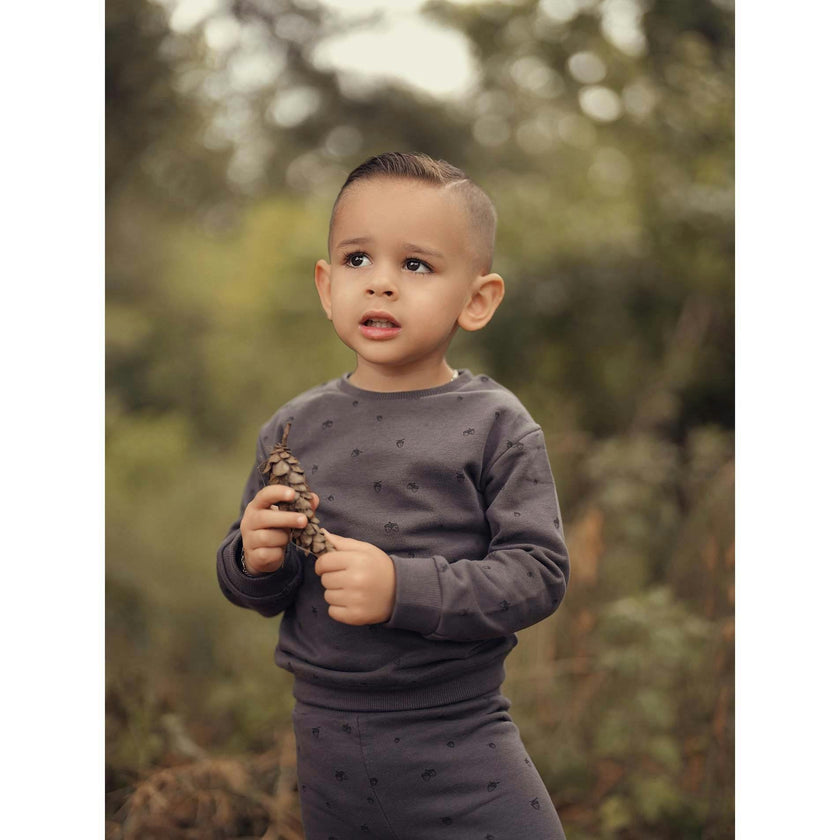 Acorn Crew Neck Long Sleeve Sweater