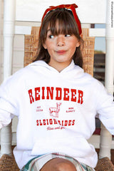 Kid's Reindeer Hoodie-Unisex