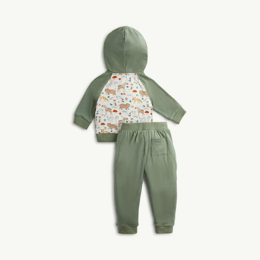 Magnetic Hooded Sweatshirt & Jogger Set