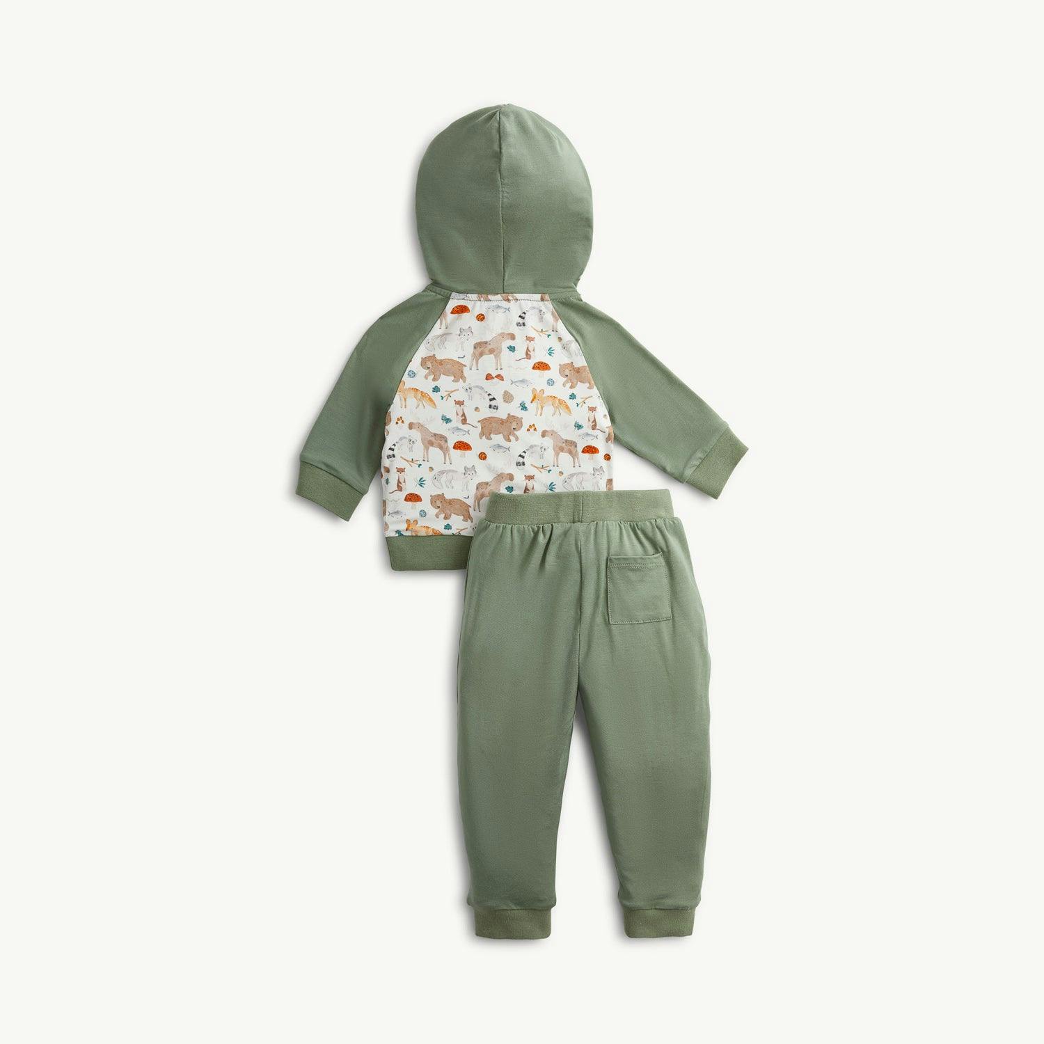 Magnetic Hooded Sweatshirt & Jogger Set