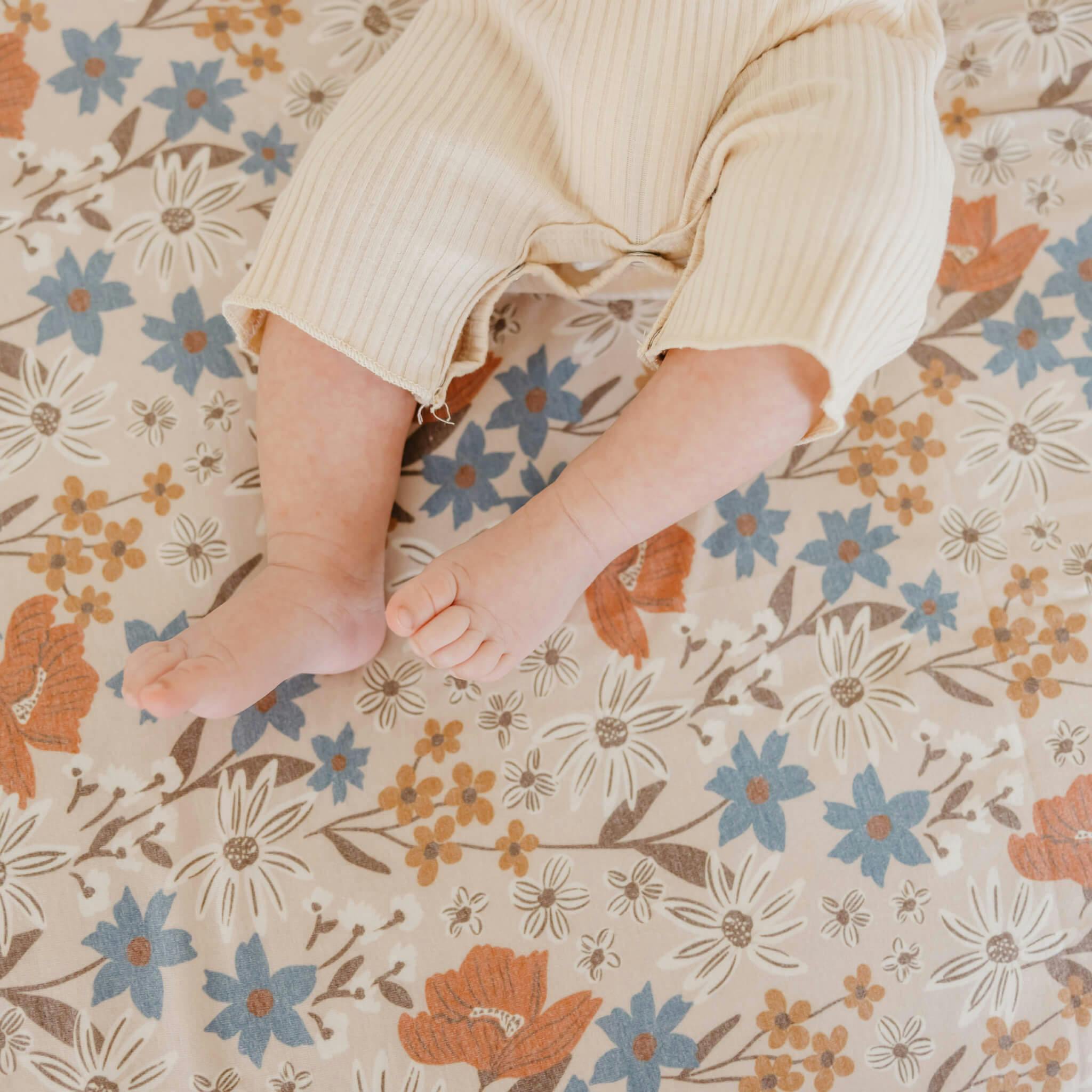 Knit Swaddle Blanket - Eden