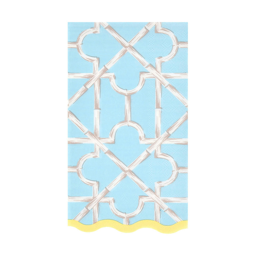 Bamboo Pattern Guest Towels