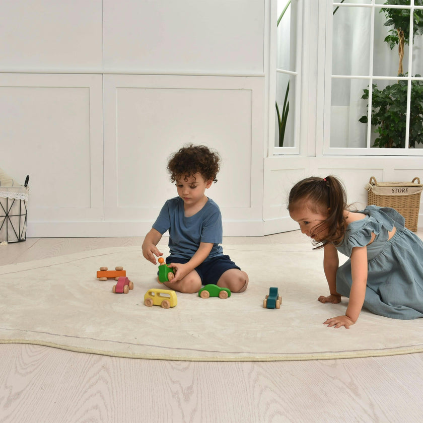 Wooden Car Toy set - 10 Piece Set