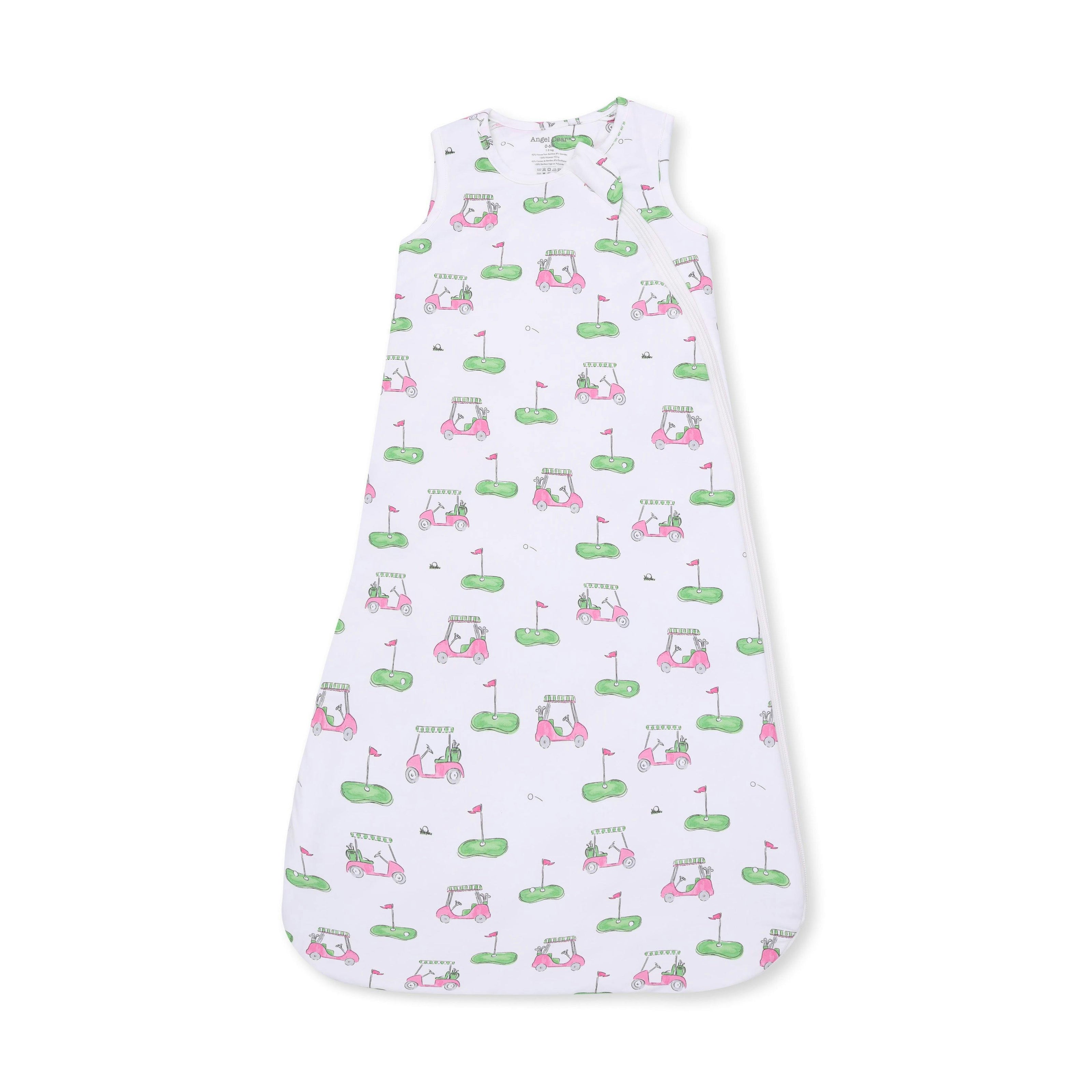Golf Carts Pink - Sleep Bag