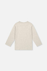 Organic Cotton Long Sleeve T-Shirt Heather Grey