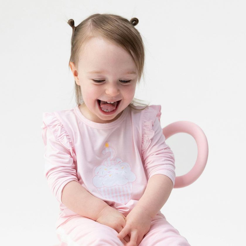 Birthday - 2nd Birthday Long Sleeve Ruffle Shirt
