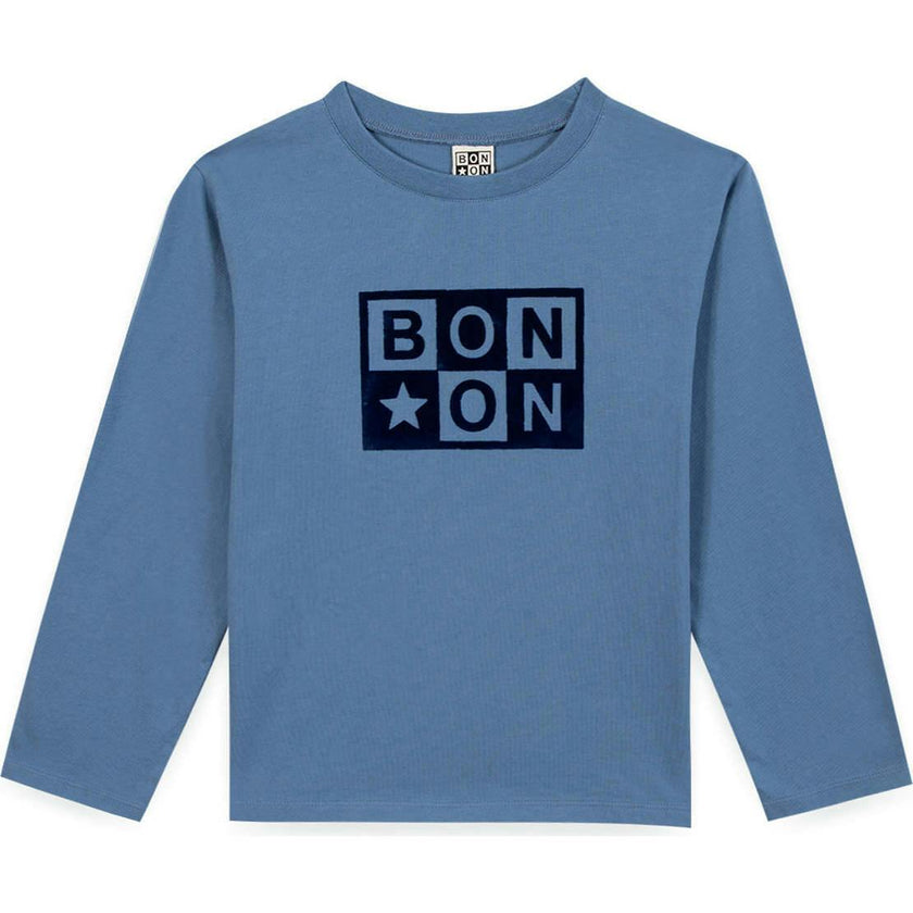 BONTON Taxo Logo T-shirt - Nordic Blue