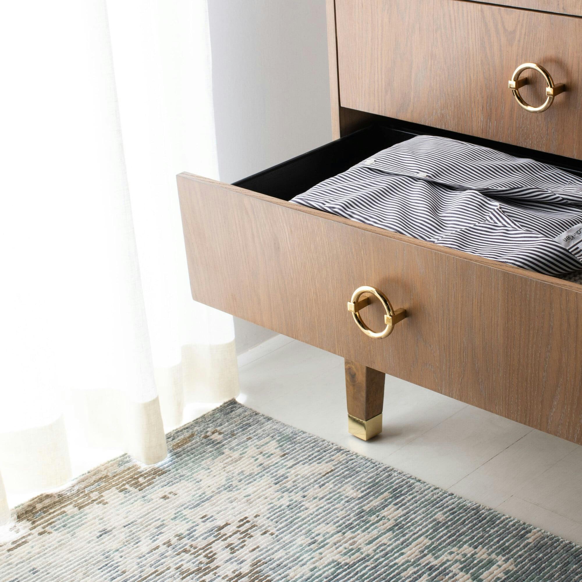 Lorna 6 Drawer Contemporary Dresser