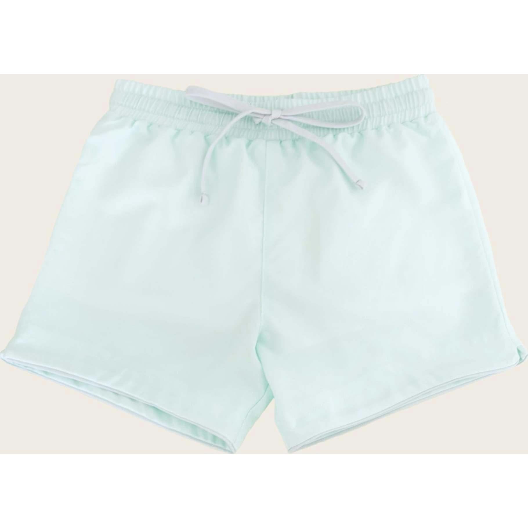 Coral Sea Blue Swim Shorts