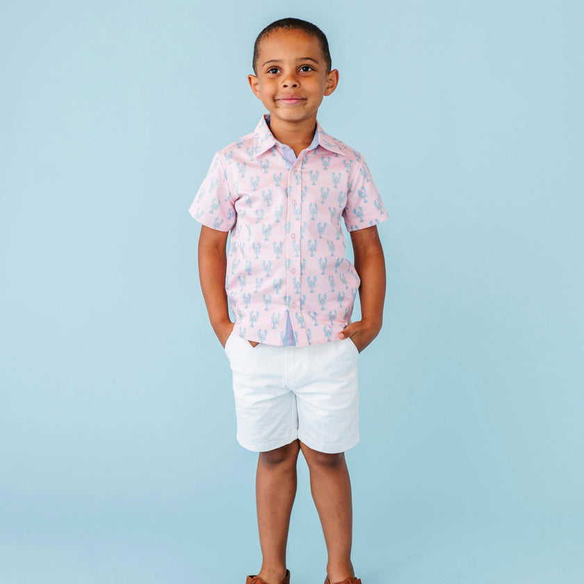 Pastel Pincers Shirt in Short Sleeves