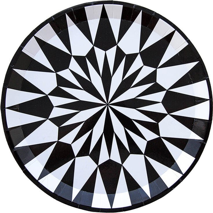 Kaleidoscope  Dessert Plates