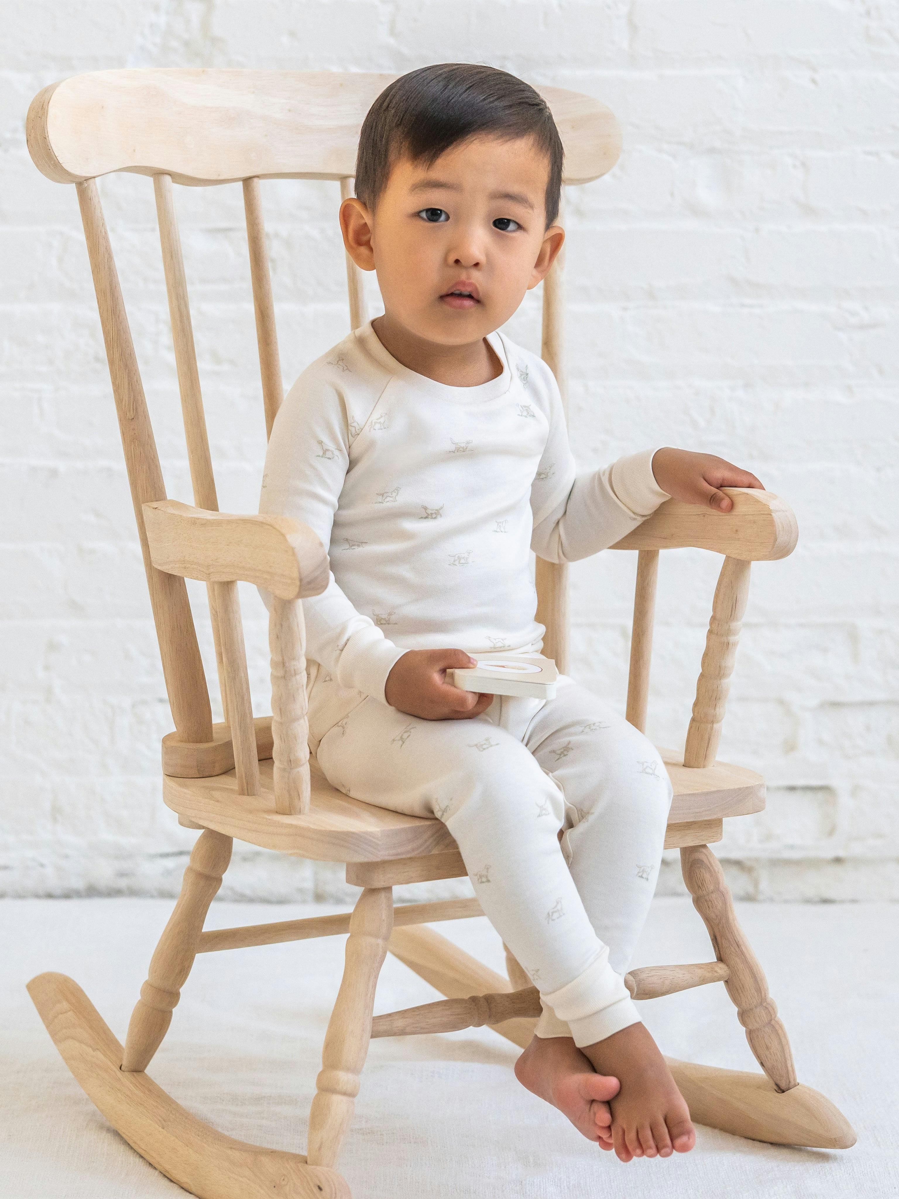2 Piece Long Sleeve Jammie Set - Field Dog