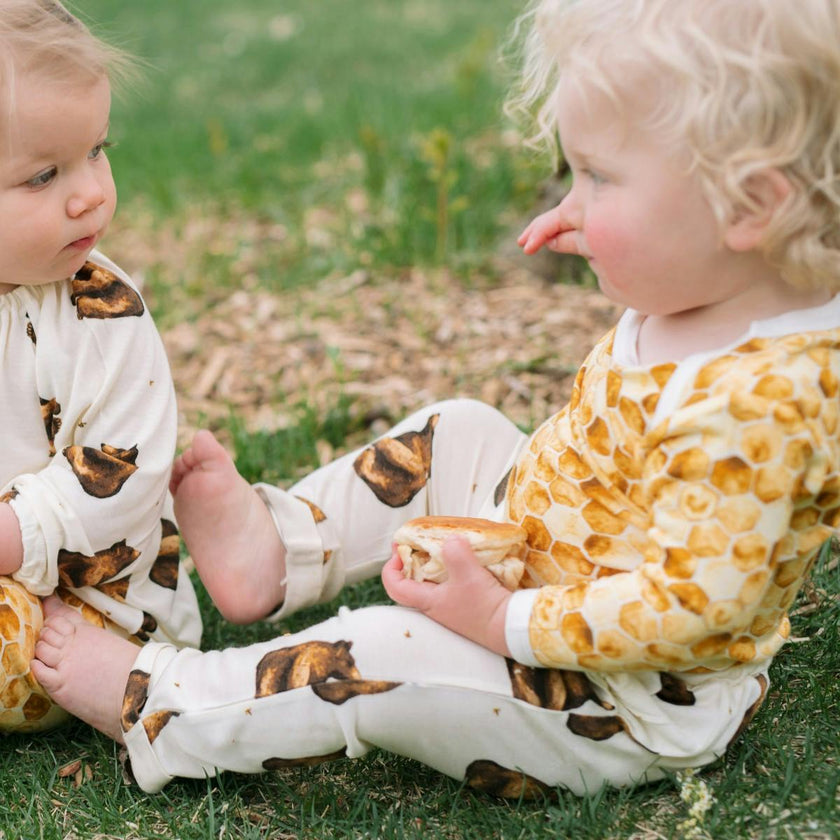 Honeycomb Bamboo Baby Jogger Pants