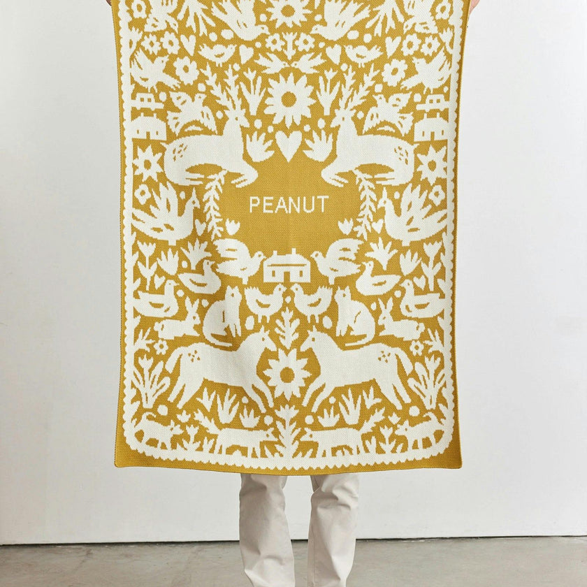 Little Peanut Knit Midi Blanket