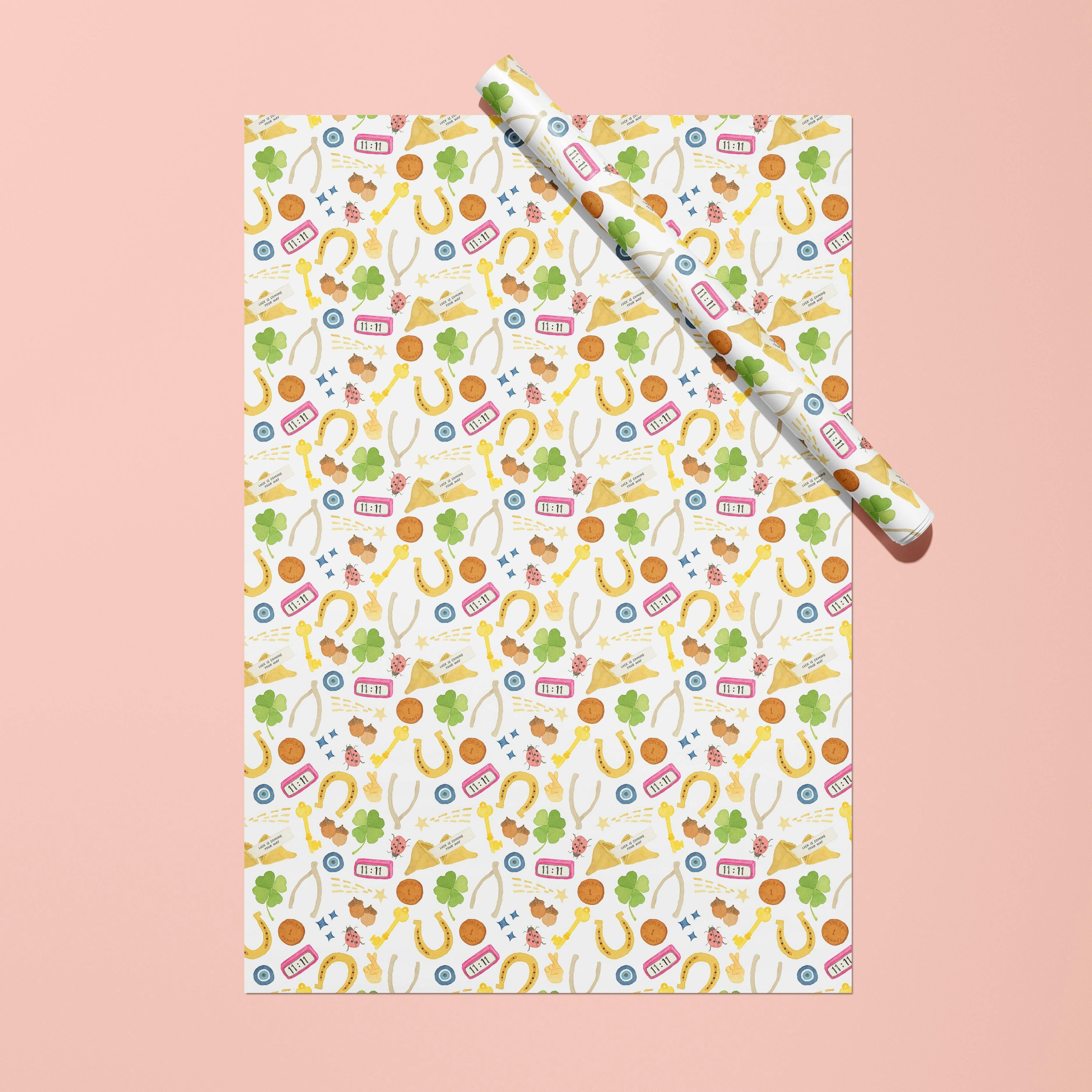 Good Luck Charms Gift Wrap