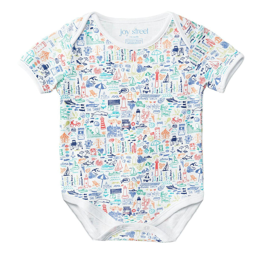 Jersey Shore Short Sleeve Body Suit