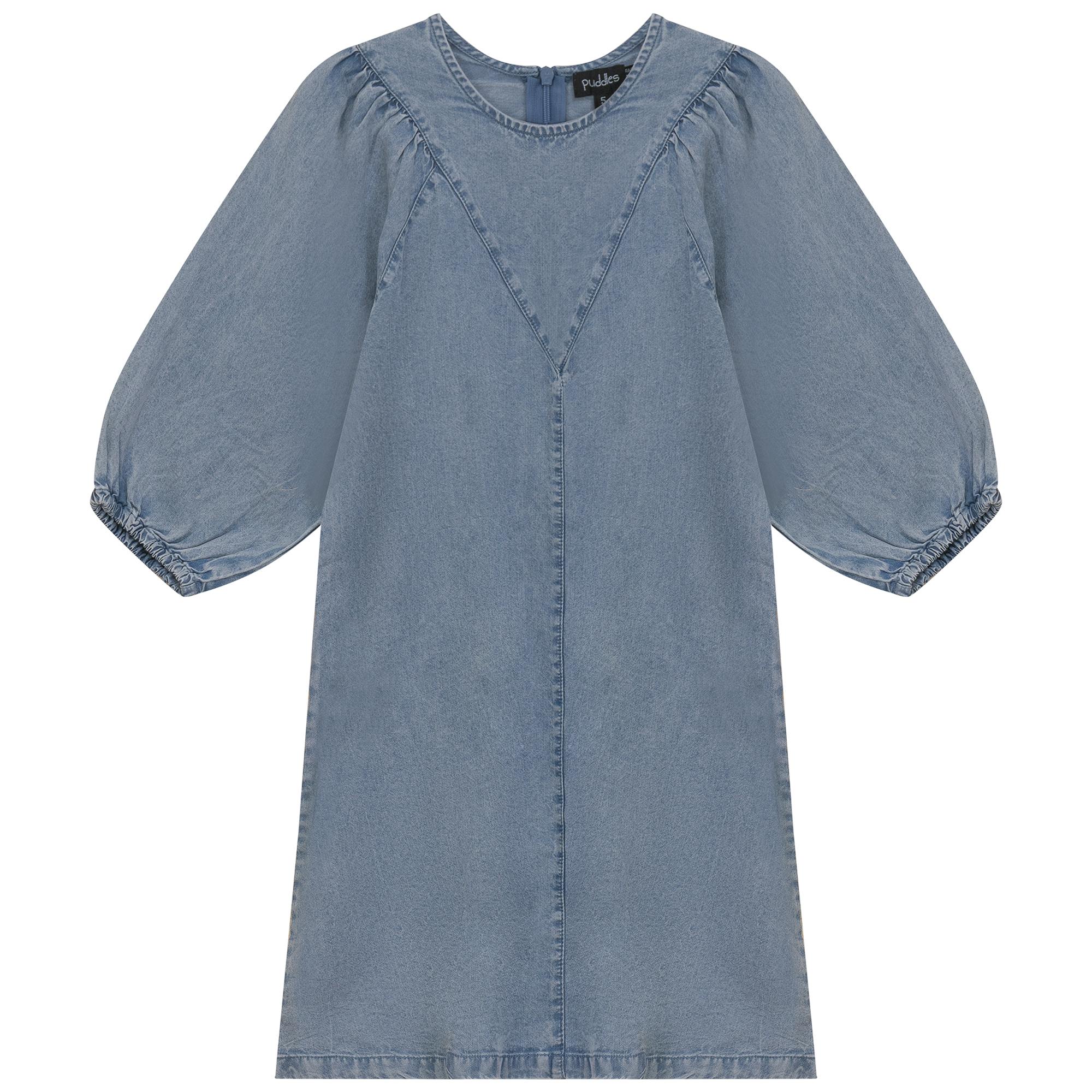 Washed Denim Dress