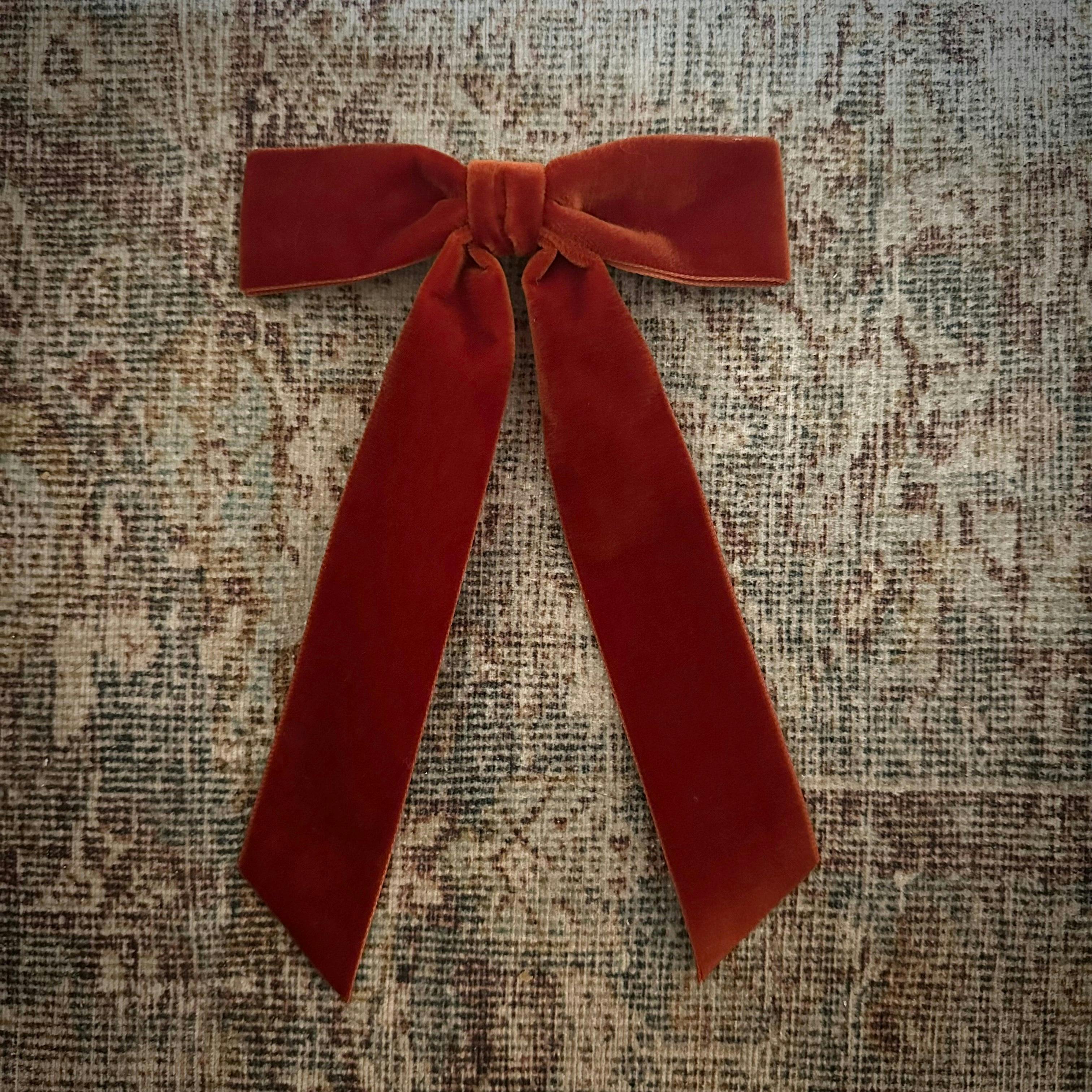 Mademoiselle Velvet Bow