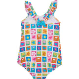 Patchwork Floral Swimsuit