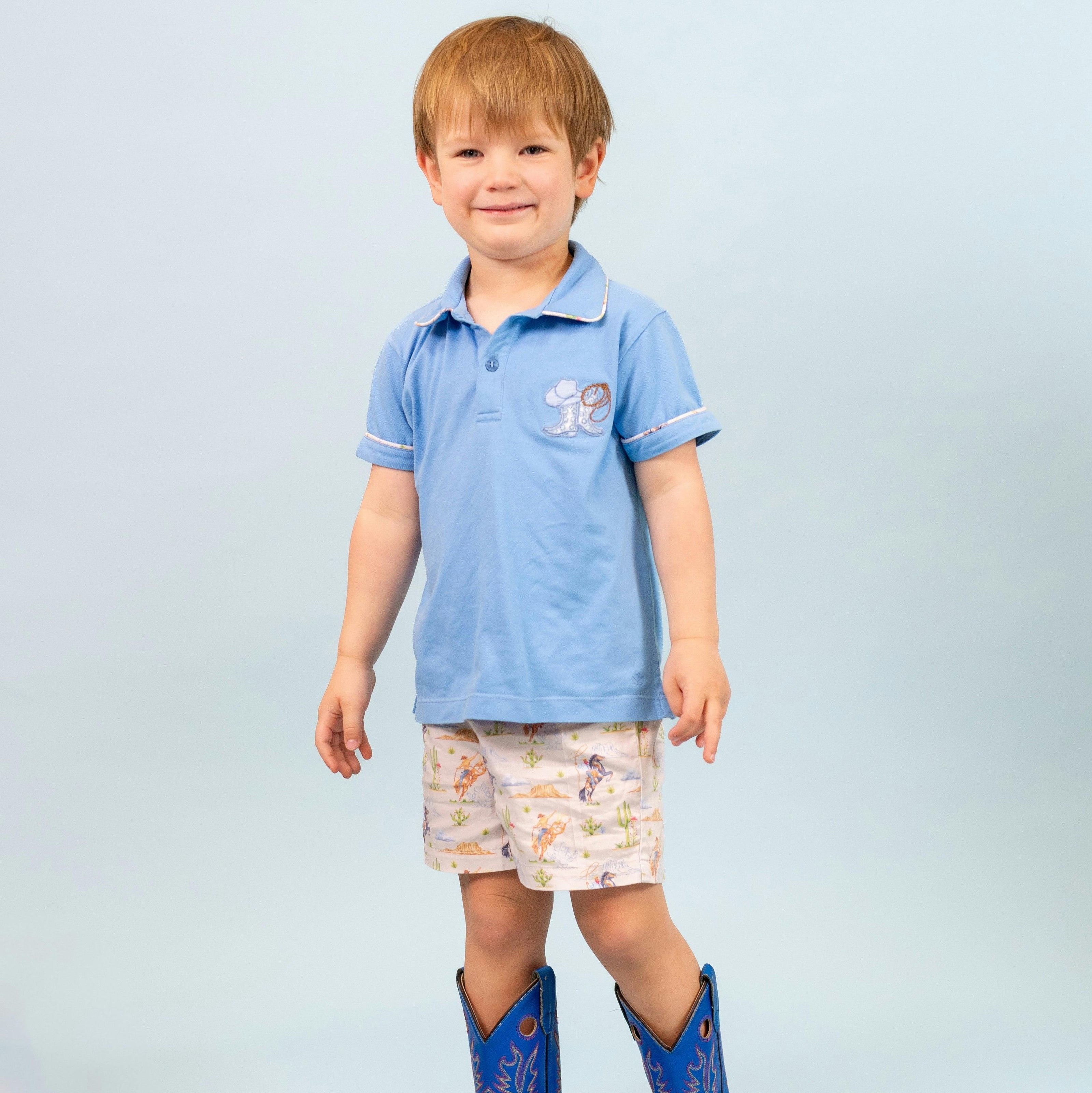 Jackson Boy Polo Set - Rodeo