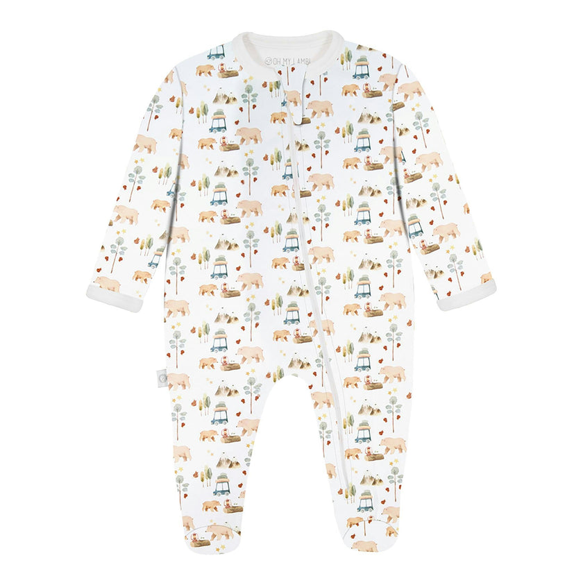 Forest Adventure Pima Baby Pajama