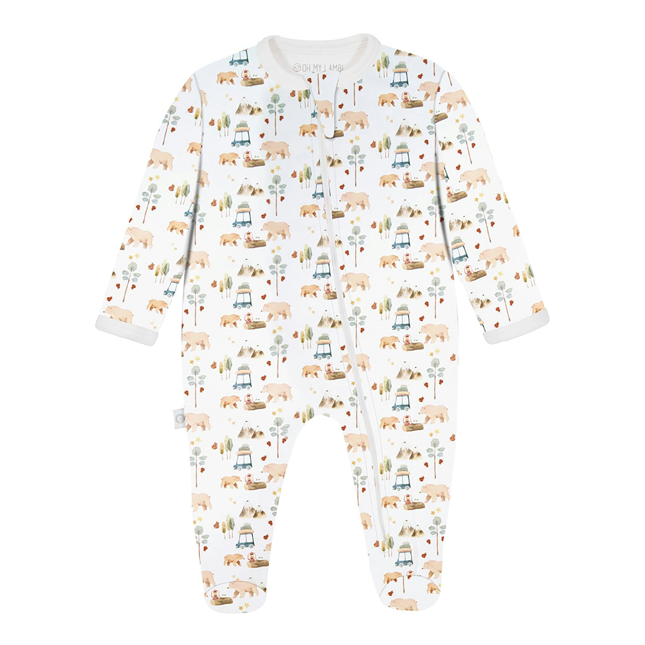 Forest Adventure Pima Baby Pajama