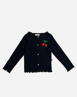 Ava Cherry Cardigan