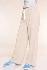 Butter French Terry Wide Leg Pant