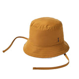 Brown Reversible Bucket Hat