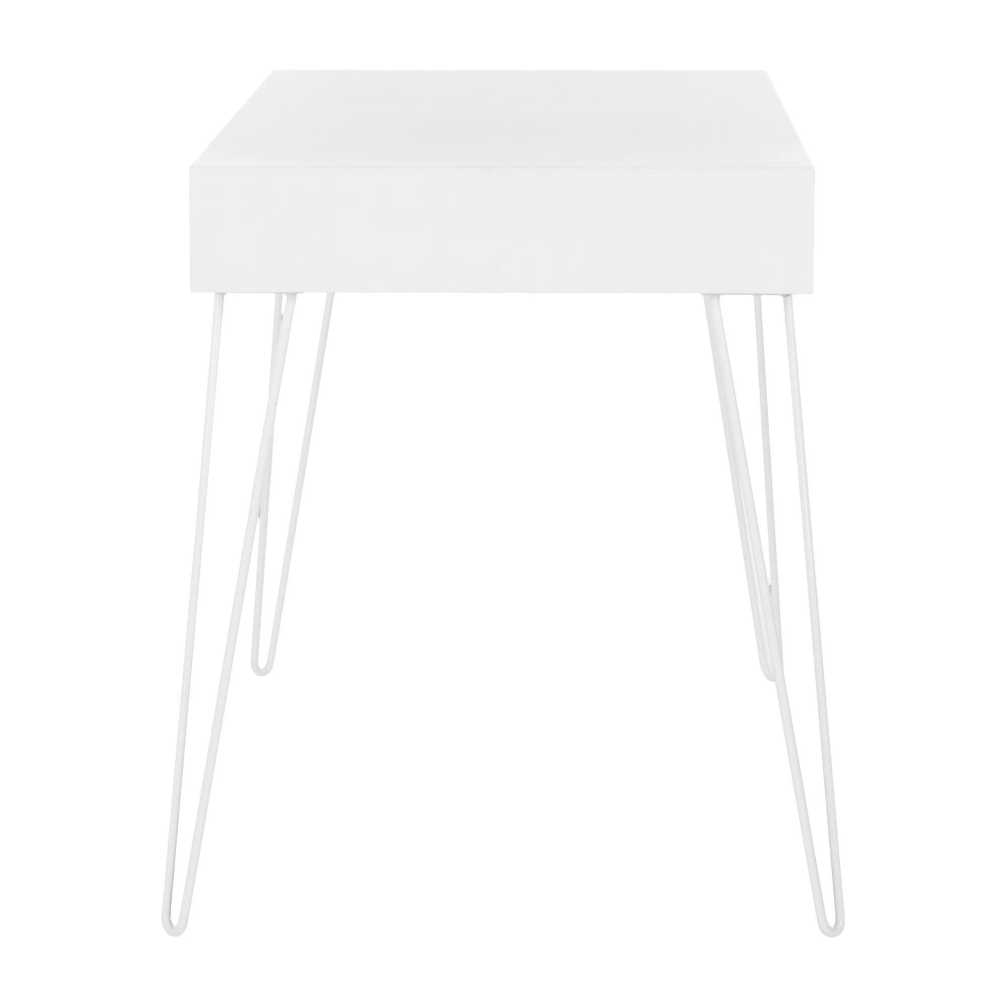 Cade Mid-Century Retro Two-Drawer Desk