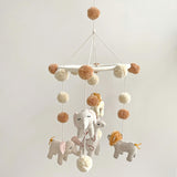 Kendi Safari Animal Nursery Ceiling Hanging