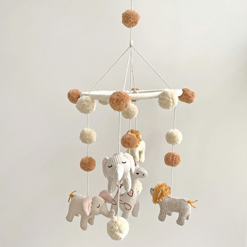 Kendi Safari Animal Nursery Ceiling Hanging