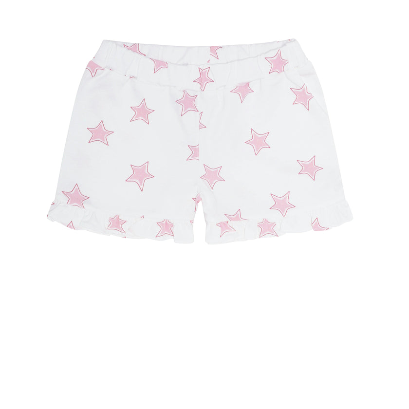 Pink Stars Short Set