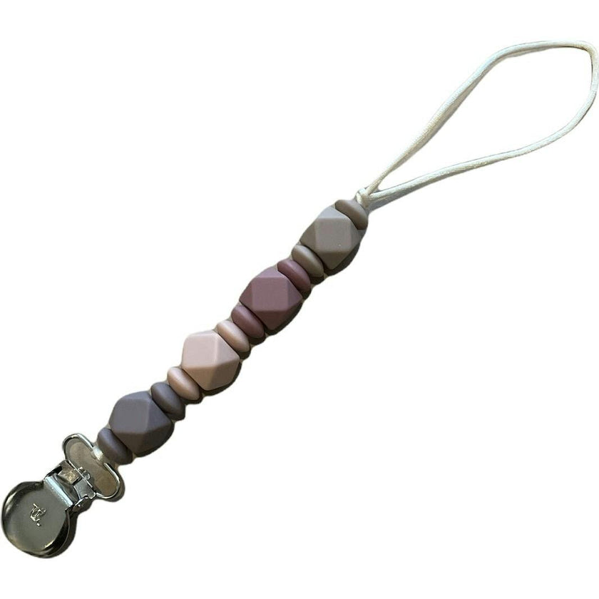 Petite Jewel Pacifier & Toy Clip