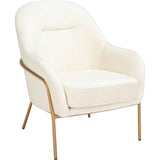 Eleazer Velvet Accent Chair