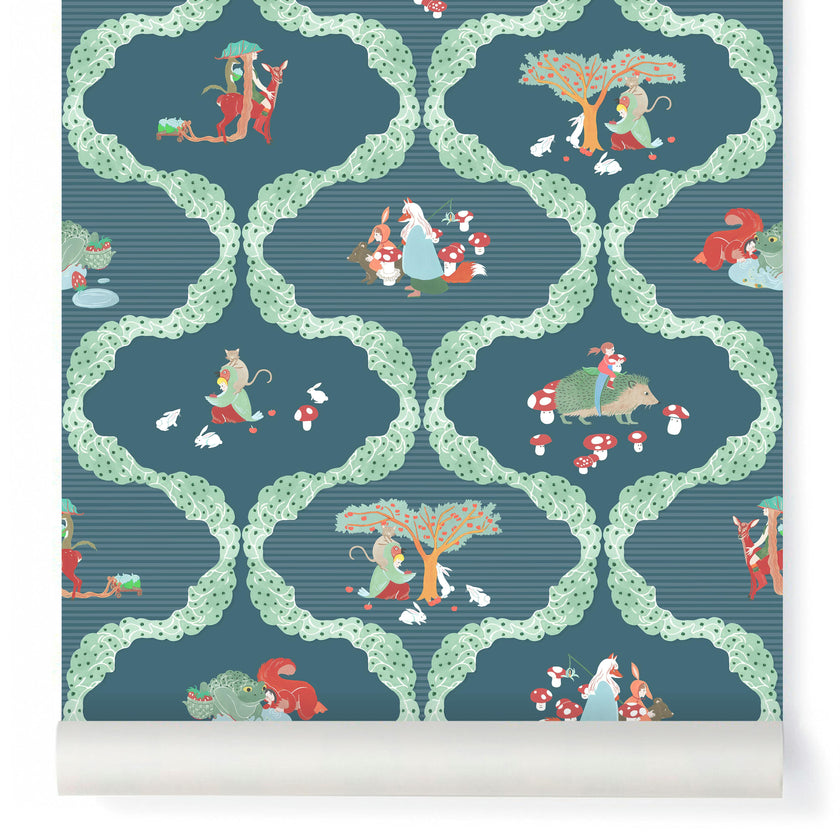 Papier peint LES ENFANTS PERDUS coloris Nuit