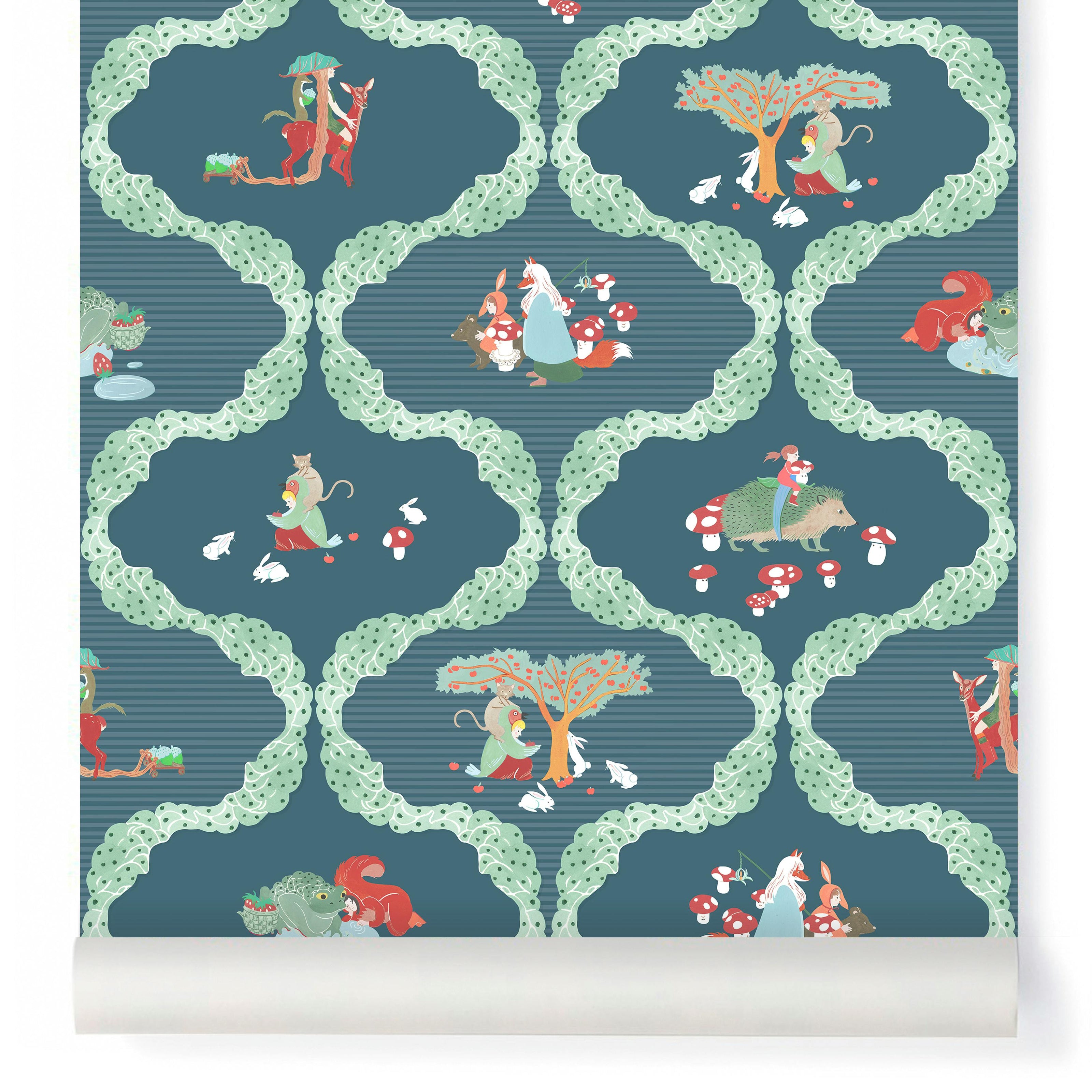 Papier peint LES ENFANTS PERDUS coloris Nuit