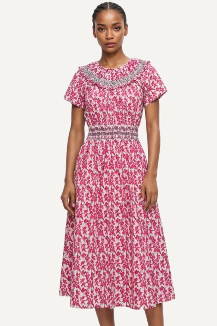 ALICE SMOCKED DRESS