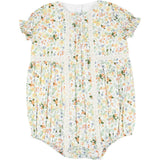 Yellow Floral Bubble Romper