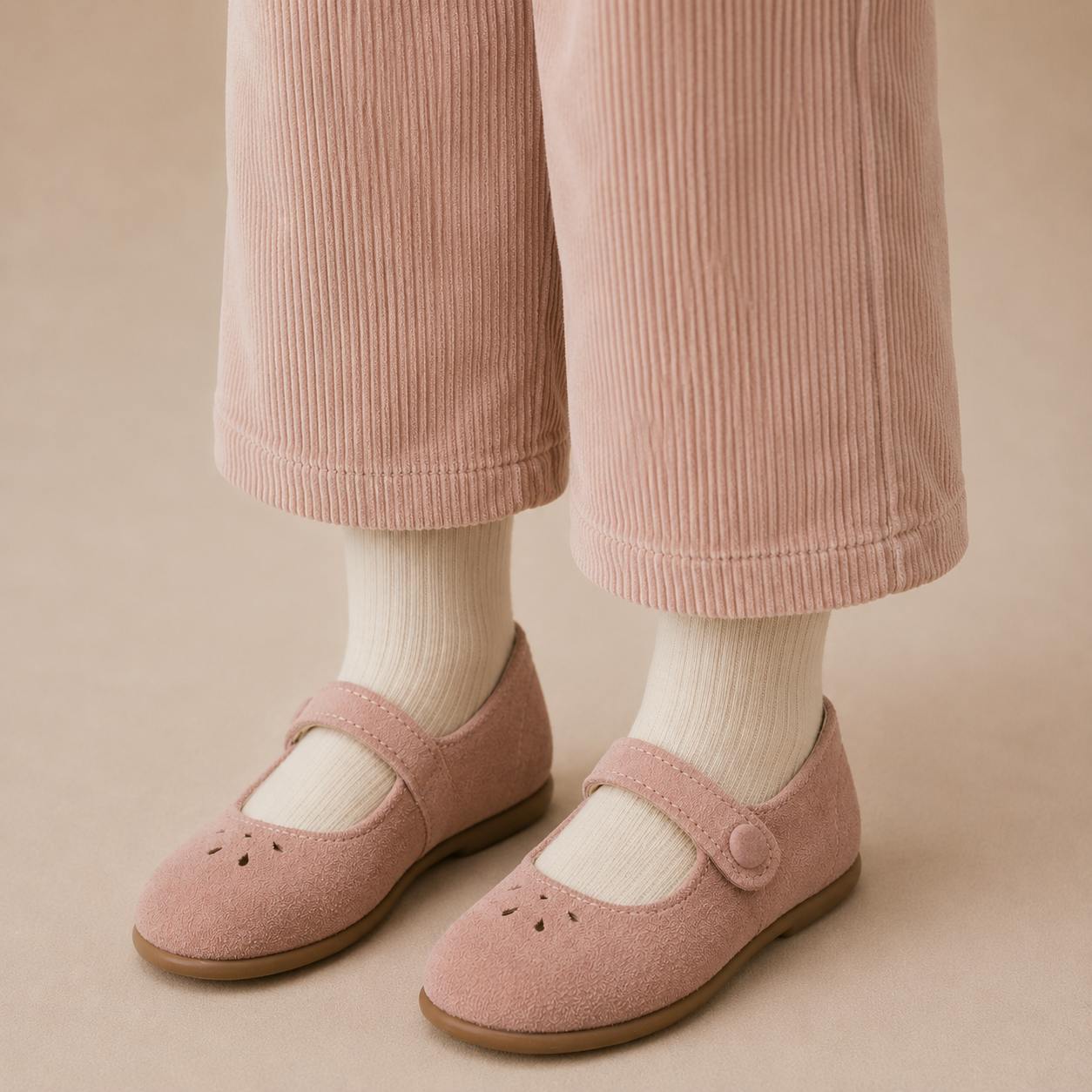 Andi Mary Jane Suede | Rose